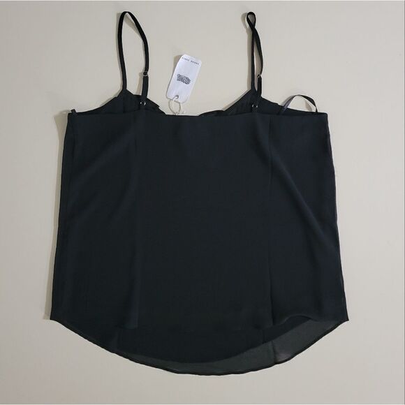 Naked Zebra Women's Black Lined Camisole Tank Top - Picture 9 of 9
